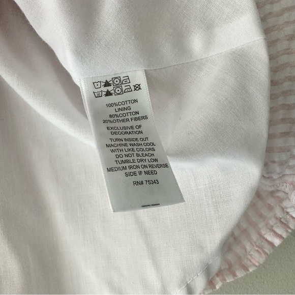 Dylan & Abby Seersucker Sailor Embroidered Dress - Picture 3 of 7